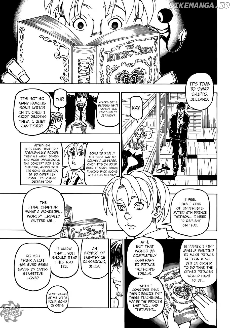 Hunter x Hunter, Chapter 389 image 10